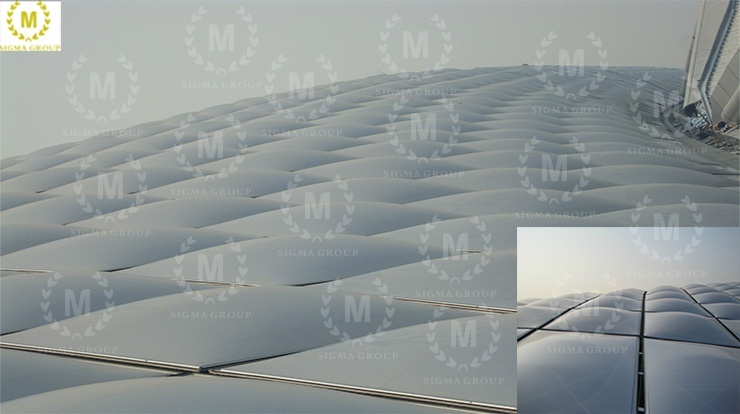 ETFE AIR CUSHION Wanda square  (ETFE&PTFE Air pillow）